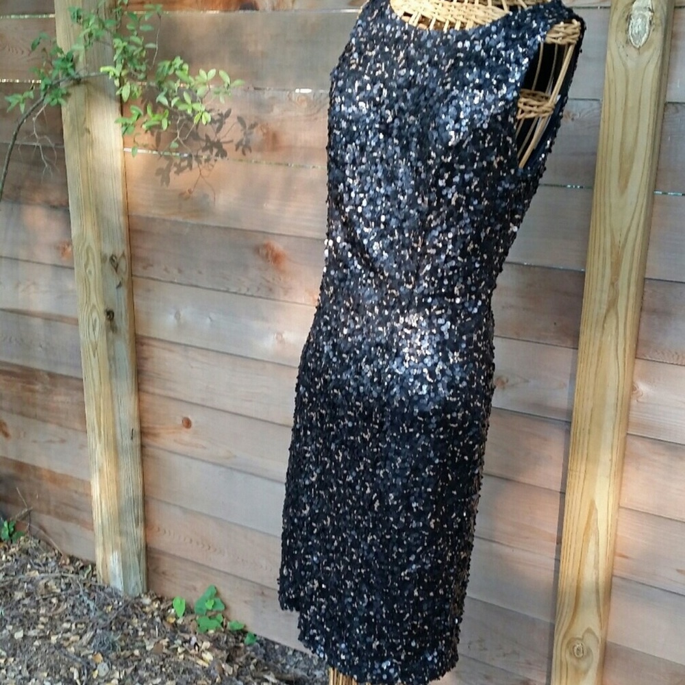 Perfect condition sue wong sequin cocktail dress
